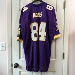 Reebok Vintage Randy Moss Minnesota Vikings Football Jersey - Size 2XL